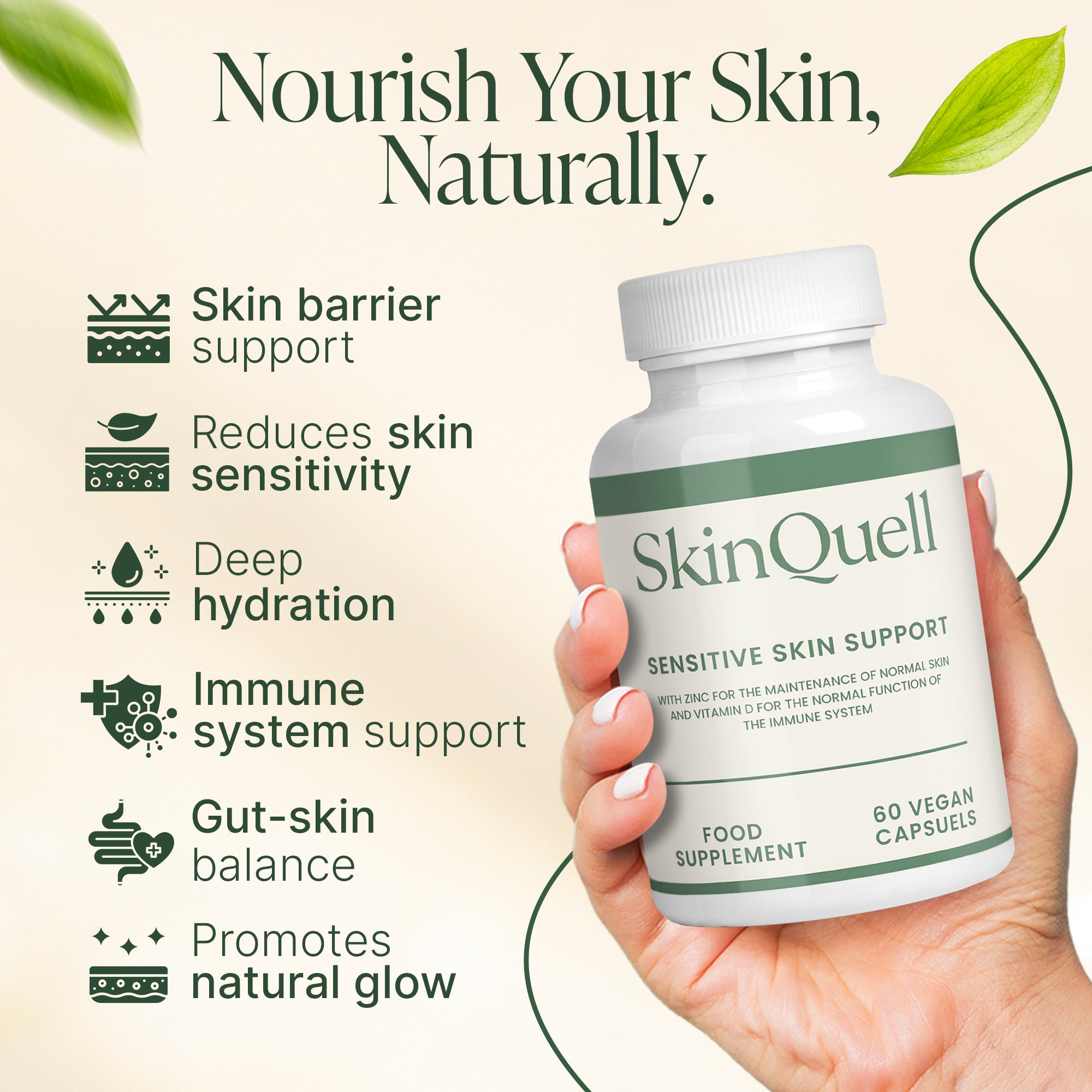 SkinQuell - Sensitive Skin Supplement