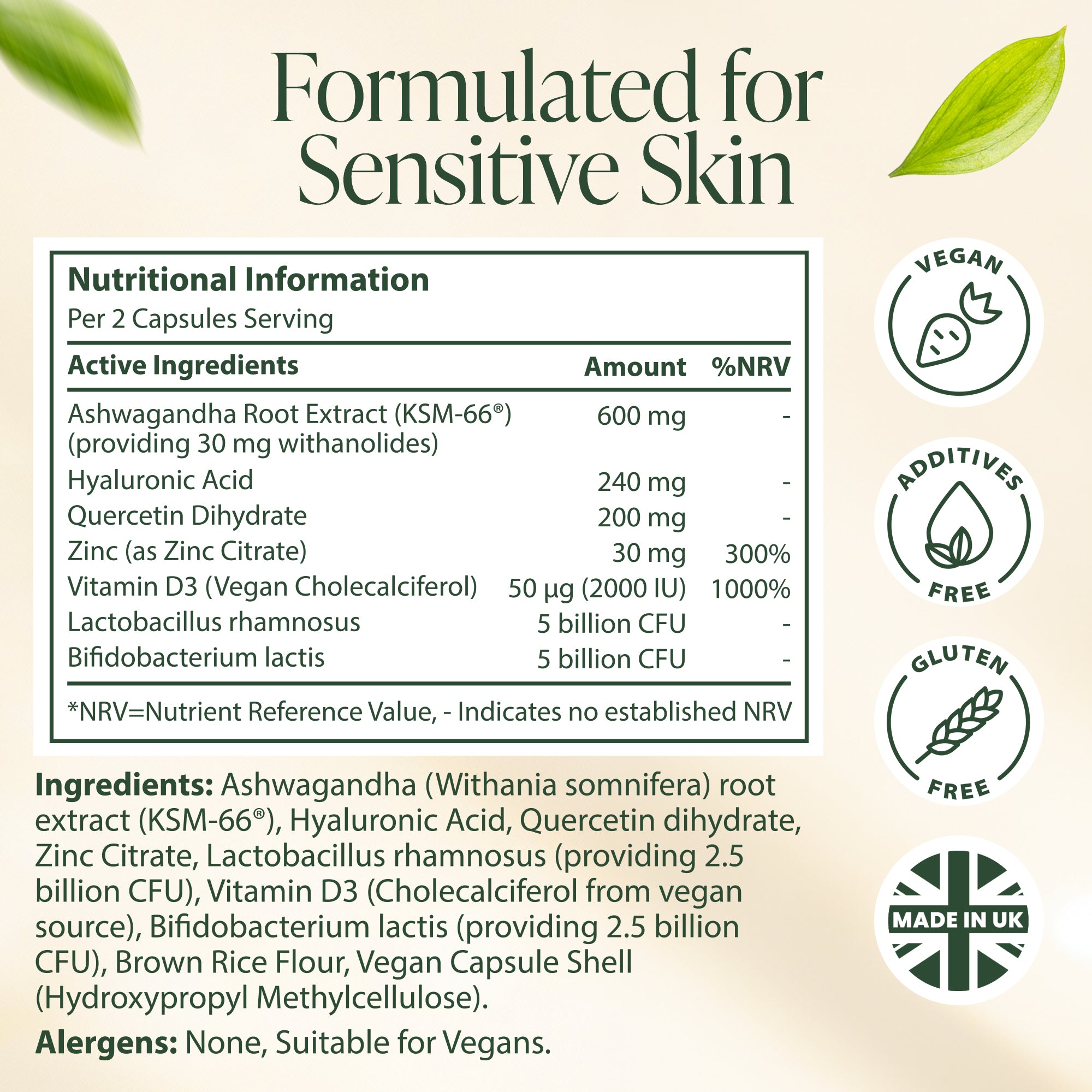 SkinQuell - Sensitive Skin Supplement